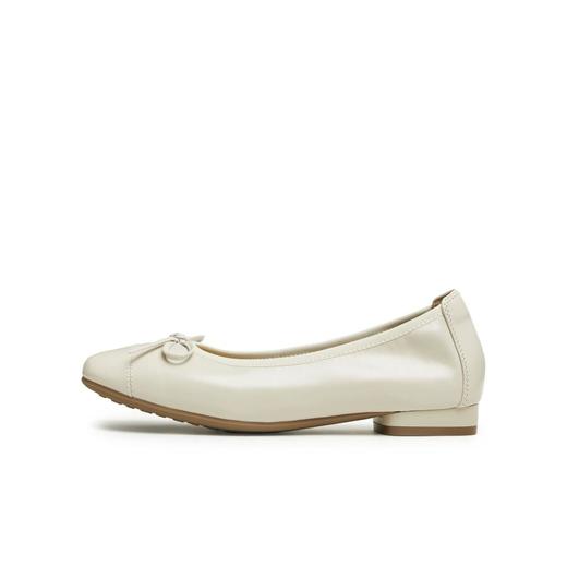 2楼天美意BI411软底平底舒适一脚蹬皮鞋 商品图1