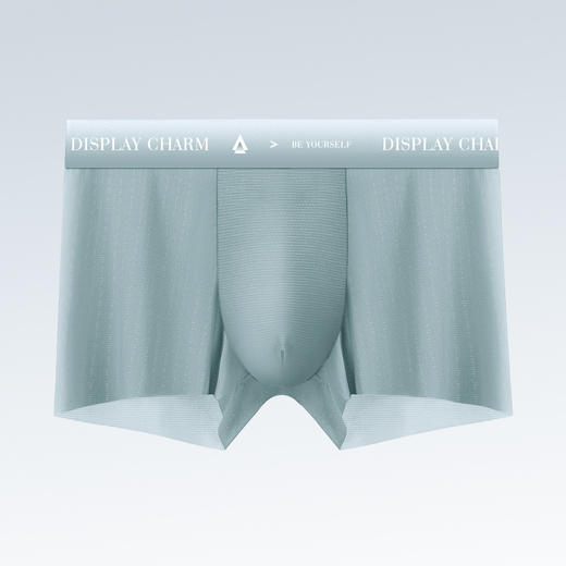 【超凉超爽！3A冰凉空气内裤】凉感冰丝，网眼透气，轻柔亲肤，冰丝男士男生无痕高弹平角裤夏季薄款透气四角裤头男 商品图6