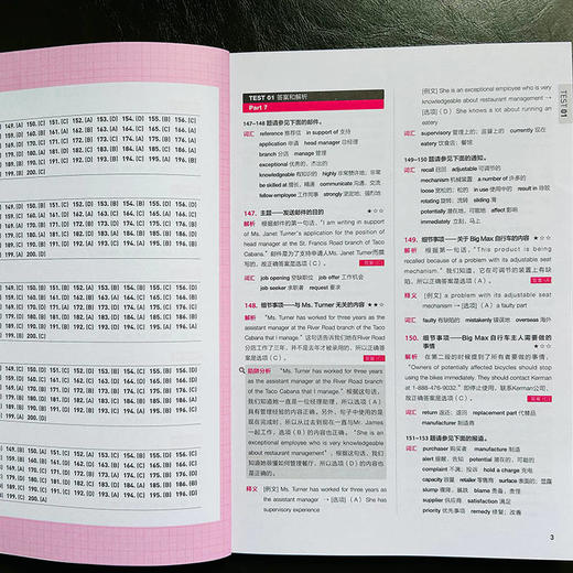 新托业全真题库 Part 7(全2册) 商品图4