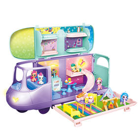 龙创易My Little Pony 小马宝莉魔法巴士大套装LCYCMLP601