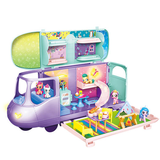 龙创易My Little Pony 小马宝莉魔法巴士大套装LCYCMLP601 商品图0