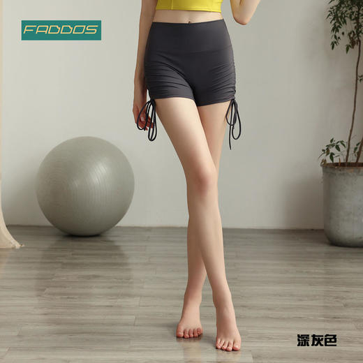F2020010梵蒂欧2023新款瑜伽运动抽绳短裤 商品图5
