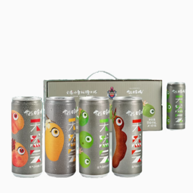 猫哆哩 多依果含气果汁1*12