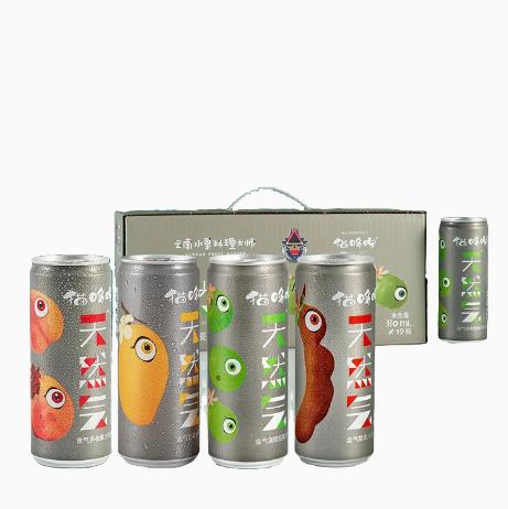 猫哆哩含气芒果汁1*12 商品图0