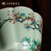 问鼎哥窑豆青风铃杯（春晓莺啼） 商品缩略图3