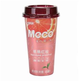 香飘飘 桃桃红柚果汁茶饮料 400ml