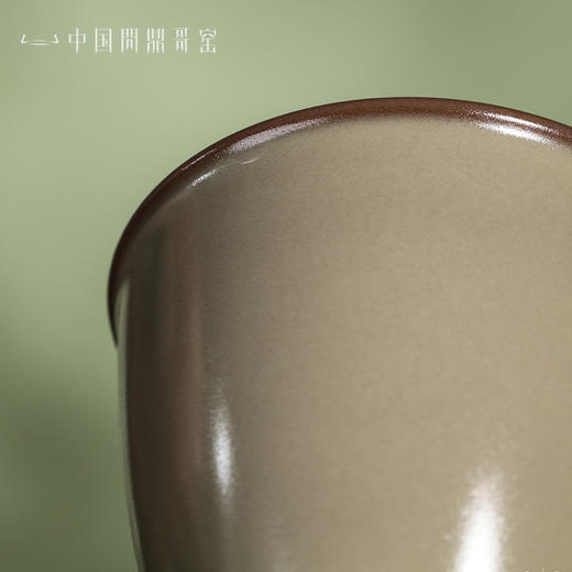 问鼎哥窑牛角款运握杯 商品图3