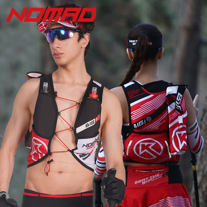 BigK 大K NOMAD12L越野背包 自带杖包 强装必备 户外运动