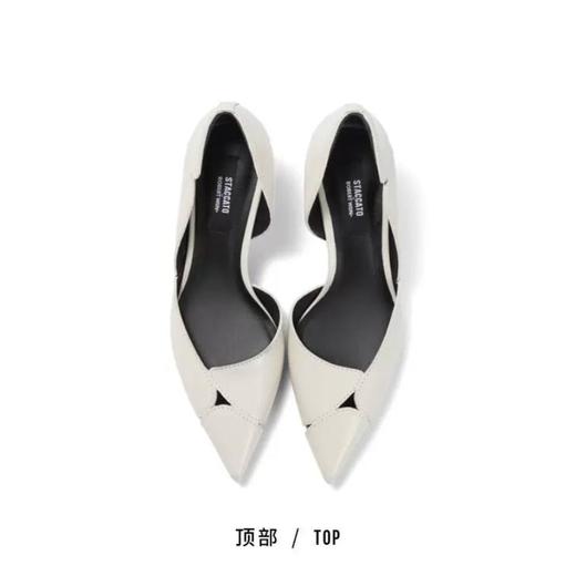 2楼思加图博主推荐【STACCATOxROBERTWUN】新款铠甲花朵高跟鞋ED352 商品图1