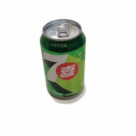 七喜7UP 冰爽柠檬味汽水 330ml/罐