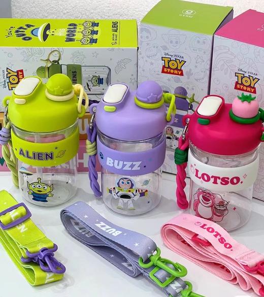 玩具总动员系列云朵随行杯650ml (3种图案、含背带)甄选进口tritan材质、耐高温安全无异味 商品图3