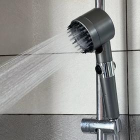 浴室好物🛀｜高颜值强力增压过滤花洒🚿自带硅胶尖头！还能按摩头皮.拍下即送5个过滤芯