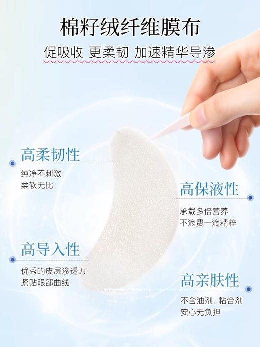 AXXZIA 晓姿 3D蓝色冰美式眼膜(30对=60片） 商品图1