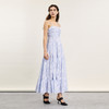 谜底细吊带连衣裙2024夏季新品浪漫度假风提花亲肤长裙242ML0532 商品缩略图1