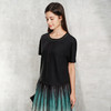 TANGY Collection天意精品2024夏季新品茛绸香云纱女士T恤 商品缩略图1