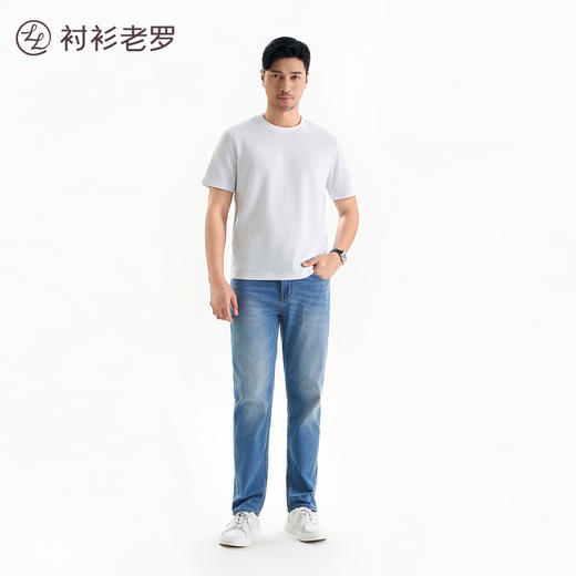 【森呼吸二号】通气格排汗透气短袖T恤半袖男士245A0T903S 商品图1