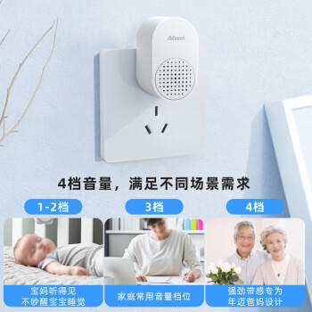 海得曼（Advent）门铃不用电池自发电无线门铃防水家用呼叫器FL-313 /家装建材 /电工电料 /门铃 商品图5
