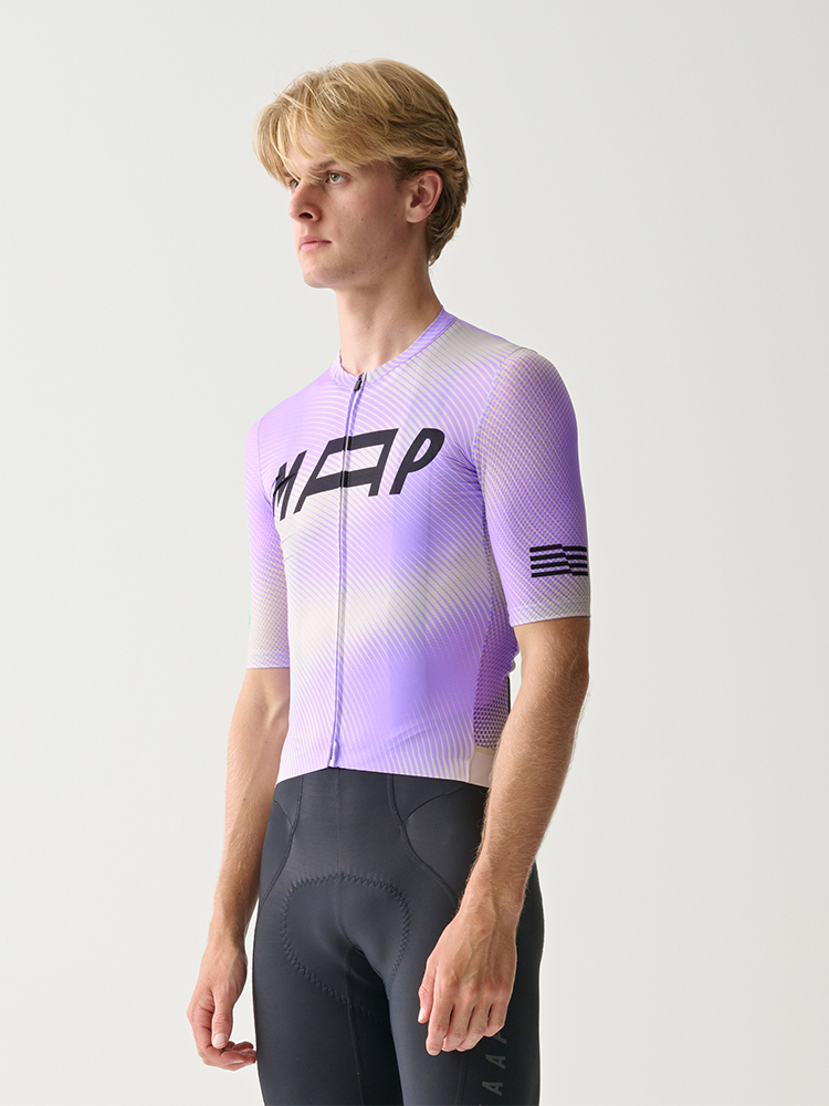 MAAP 男士 Privateer R.K Pro Jersey短袖骑行服紫茵色