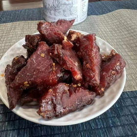 【分销】巨好吃回购王！麦洼牧场风干牦牛肉250g/袋，3斤半鲜牦牛肉才能风干成1斤牦牛肉干，低脂高蛋白