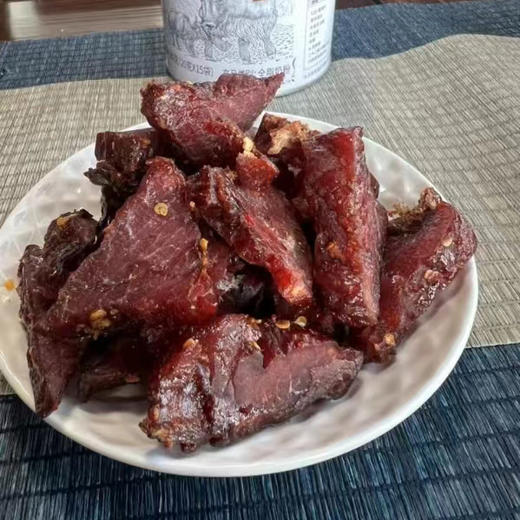 【分销】巨好吃回购王！麦洼牧场风干牦牛肉250g/袋，3斤半鲜牦牛肉才能风干成1斤牦牛肉干，低脂高蛋白 商品图0