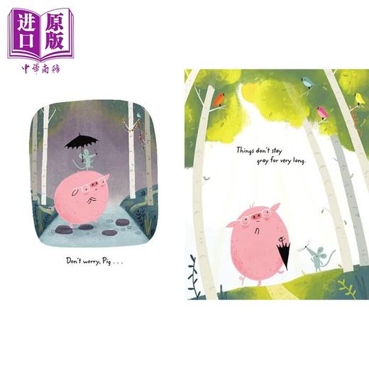 【中商原版】小猪的派对 What If Pig 英文原版 儿童绘本 动物故事图画书 关于友谊的甜蜜有趣的故事 精装 进口图书 4-8岁 商品图4