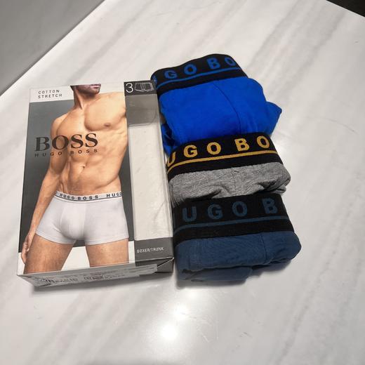 【贴身衣物不退不换】HUGO BOSS 平角内裤套装男  50395259-961 商品图0