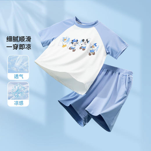 迪士尼快干夏季短袖T恤套装HSND24033 商品图0