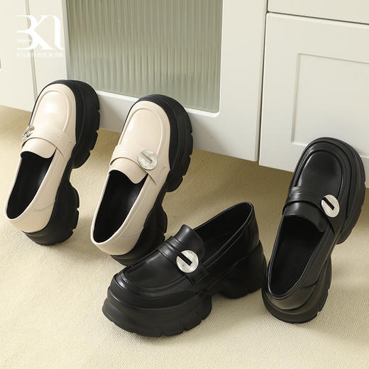 【必入款】Bakerloo舒适厚底乐福女鞋 商品图2