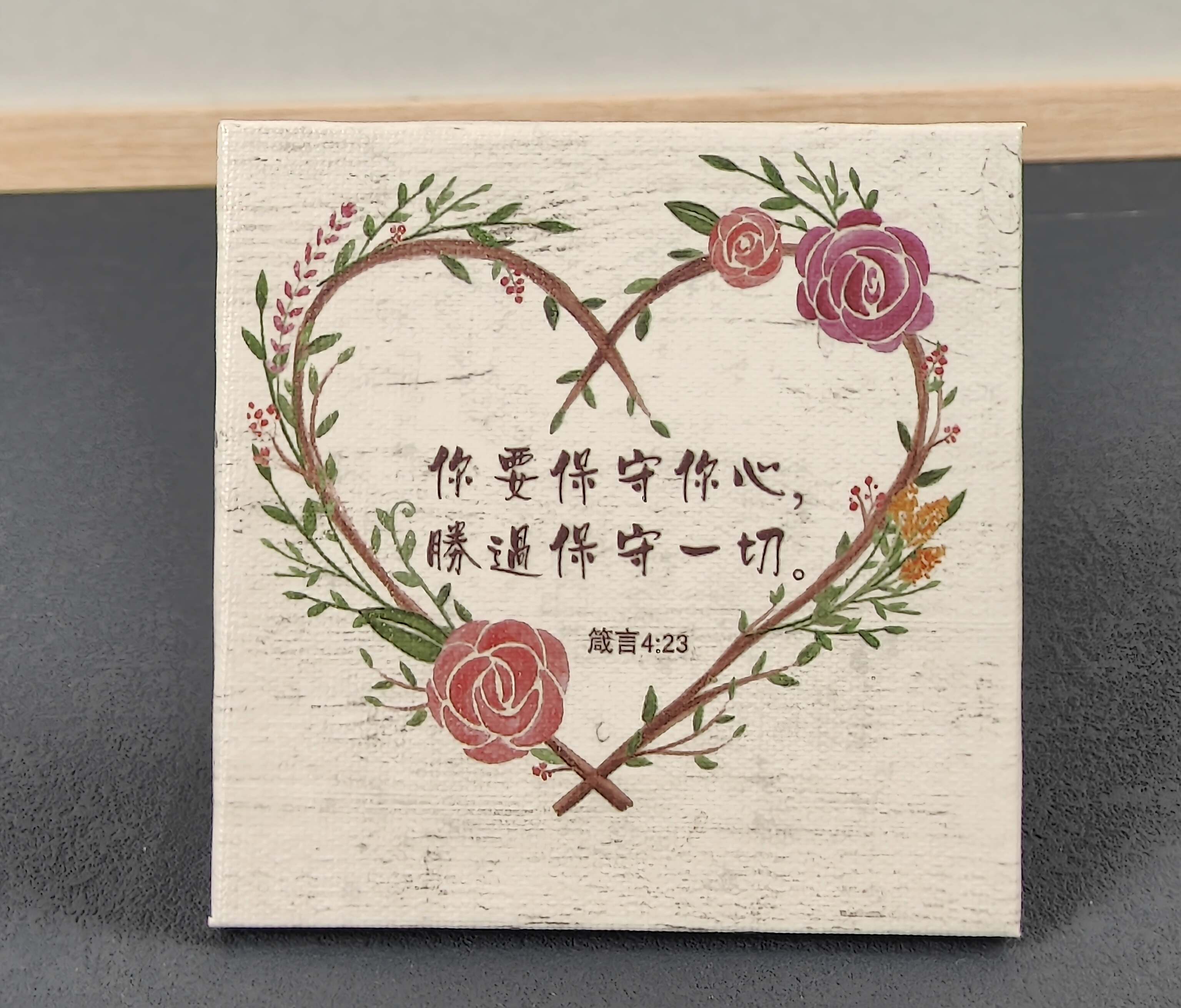 【油画小摆件】精美设计 · 多种款式合集/尺寸9.5x9.5x1(cm)