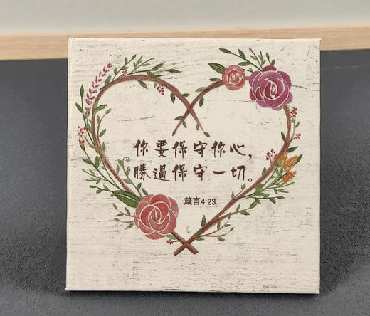 【油画小摆件】精美设计 · 多种款式合集/尺寸9.5x9.5x1(cm) 商品图0