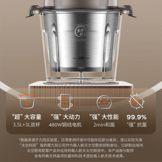 九阳和面+绞肉二合一绞肉机S35-LA993 商品图10