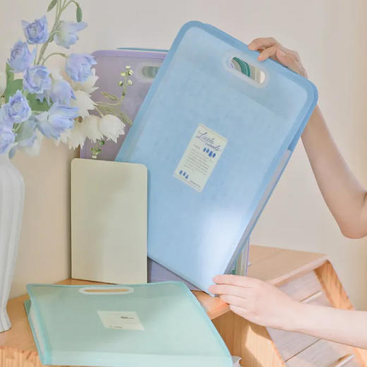 【木野梦境】国誉kokuyo竖款风琴包A4文件夹试卷夹多层收纳神器学生 商品图0