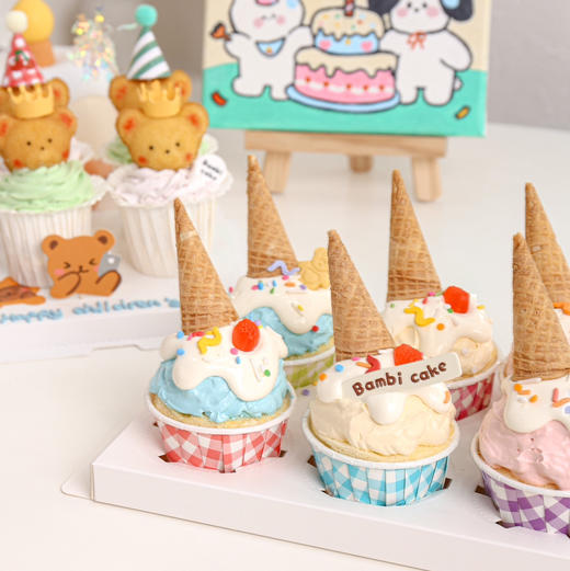 甜筒纸杯蛋糕 商品图2