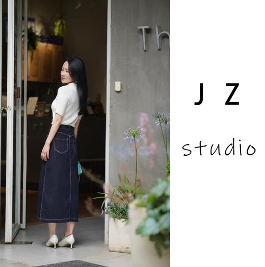 臣禾天丝牛仔半裙  JZ242030275 商品图5