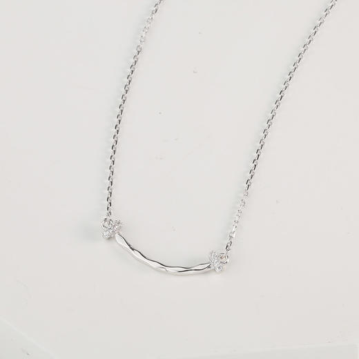 【宏艺珠宝】笑脸·银s925项链 商品图1