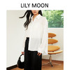 LILY MOON简约廓形醋酸长袖衬衫 商品缩略图4