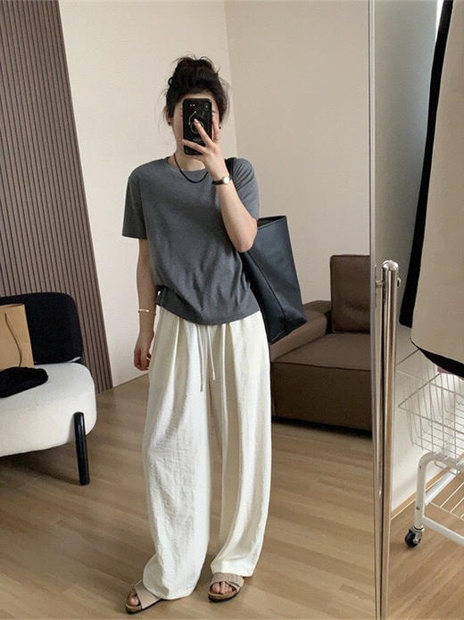 只做高品质🔥空气慕斯触感‼ Im Presionismo -慕斯云朵裤 显瘦➕遮肉➕显腿直 炎炎夏日救星🌬 商品图1