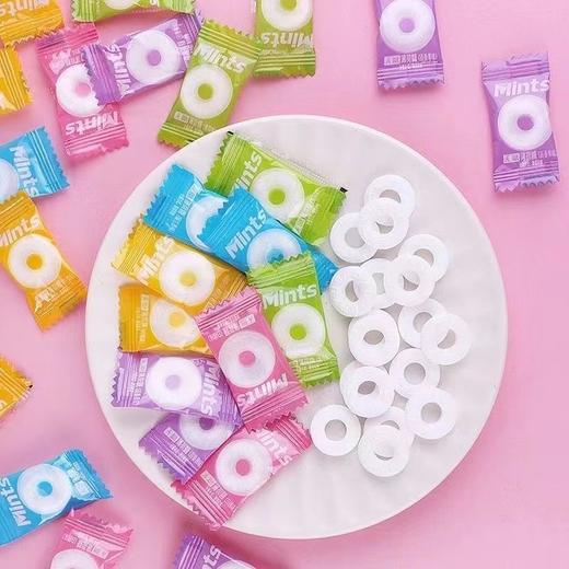 【夏日清新小心机薄荷圈圈糖】无糖薄荷糖圈圈清凉糖，多种口味多重享受独立包装随身携带,商务场所招待清新口气酒店前台糖果散装QQ 商品图3