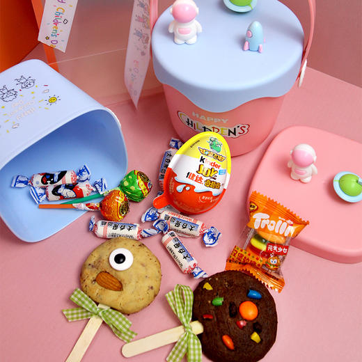 【六一儿童节】糖果曲奇零食桶（全国配送） | 烤爱 商品图3