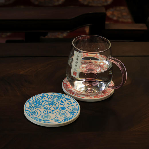 西湖景区-白云艺术杯垫 商品图1