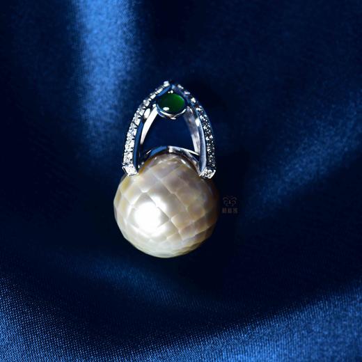 【优雅】刻面灰珠挂坠-ZZ12404030 商品图1