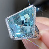 18K金海蓝宝异形切割戒指7.448ct 商品缩略图1