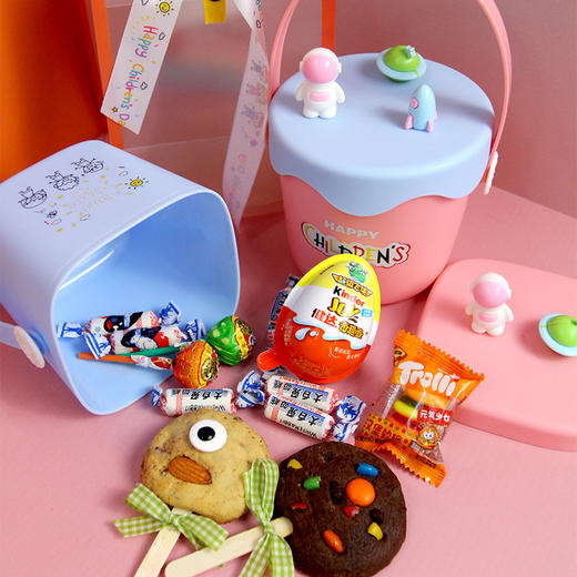 【六一儿童节】糖果曲奇零食桶（全国配送） | 烤爱 商品图2