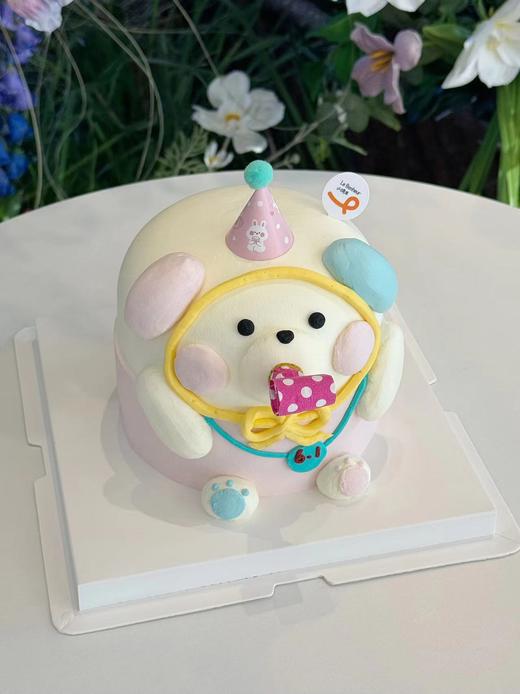 六一吹哨小熊·奶油蛋糕 商品图2