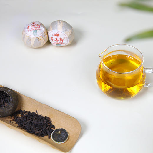 【凤品优选】奉善斋小青柑125g/罐*2 礼盒 新会小青柑 云南老古树普洱生茶茶香纯高，滋味醇厚甘滑，入口顺滑 商品图5