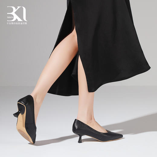 BAKERLOO女鞋舒适羊皮小高跟鞋AD42 商品图4