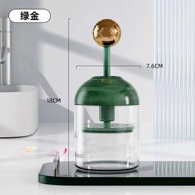 绿色轻奢起泡器按压洗面奶打泡器洁面慕斯起泡瓶