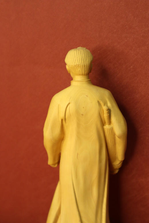 毛主席°黄杨木摆件 商品图7