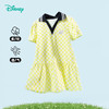 迪士尼【凉爽透气&翻领运动裙】女童连衣裙夏季儿童学院风清凉格纹裙子232DQ0253 商品缩略图8