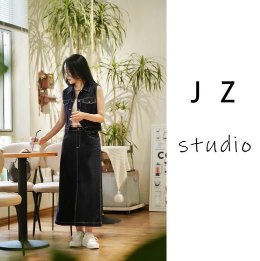 臣禾天丝牛仔半裙  JZ242030275 商品图2